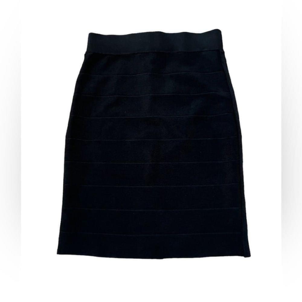 NWT WHITE HOUSE BLACK MARKET Stretch High Waist Bandage Mid Length Skirt